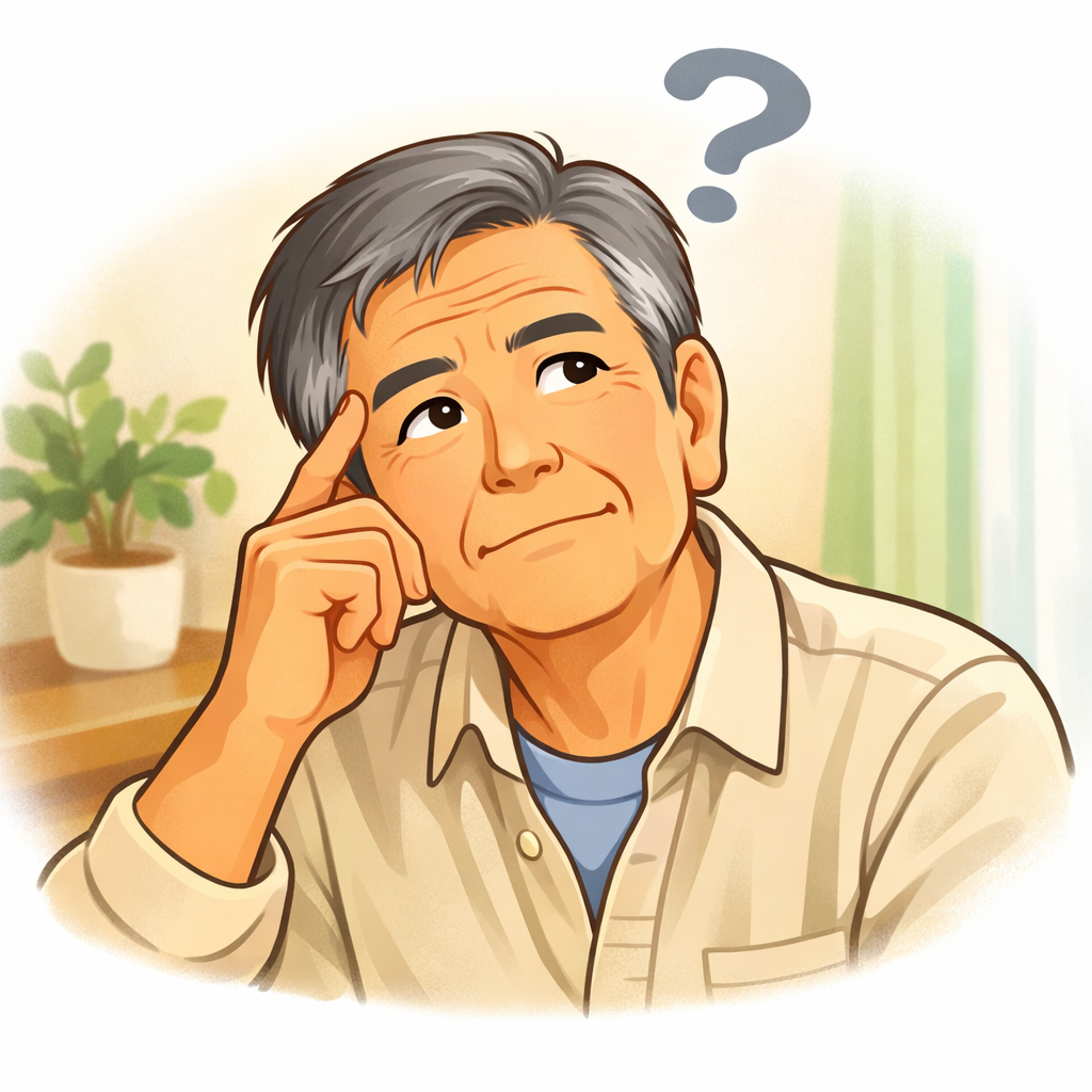 もの忘れ・認知症のイメージ